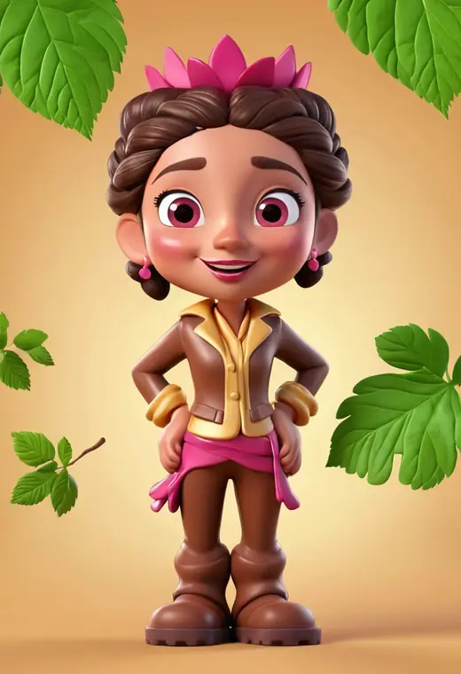 Cacaora, cartoon version
